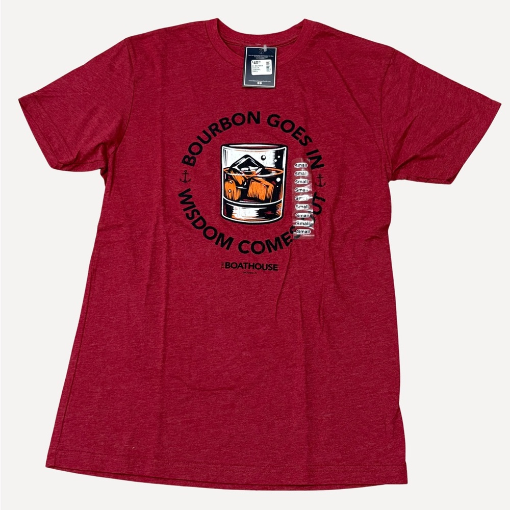 Men’s Red Graphic T-Shirt